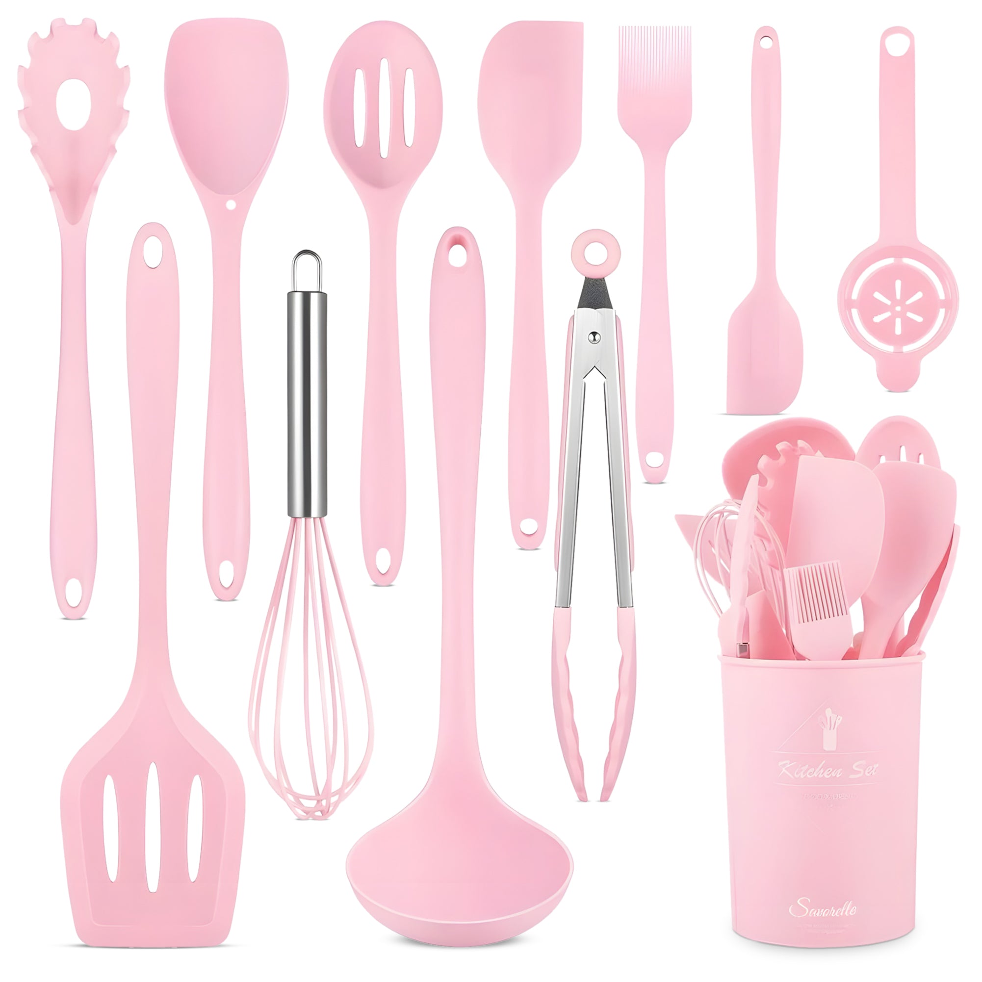 Keukengerei set 12-delige siliconen